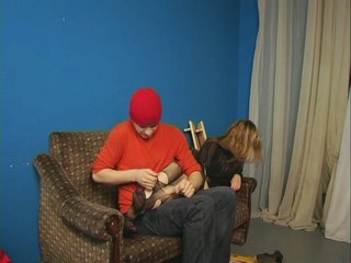 ripped pantyhose video